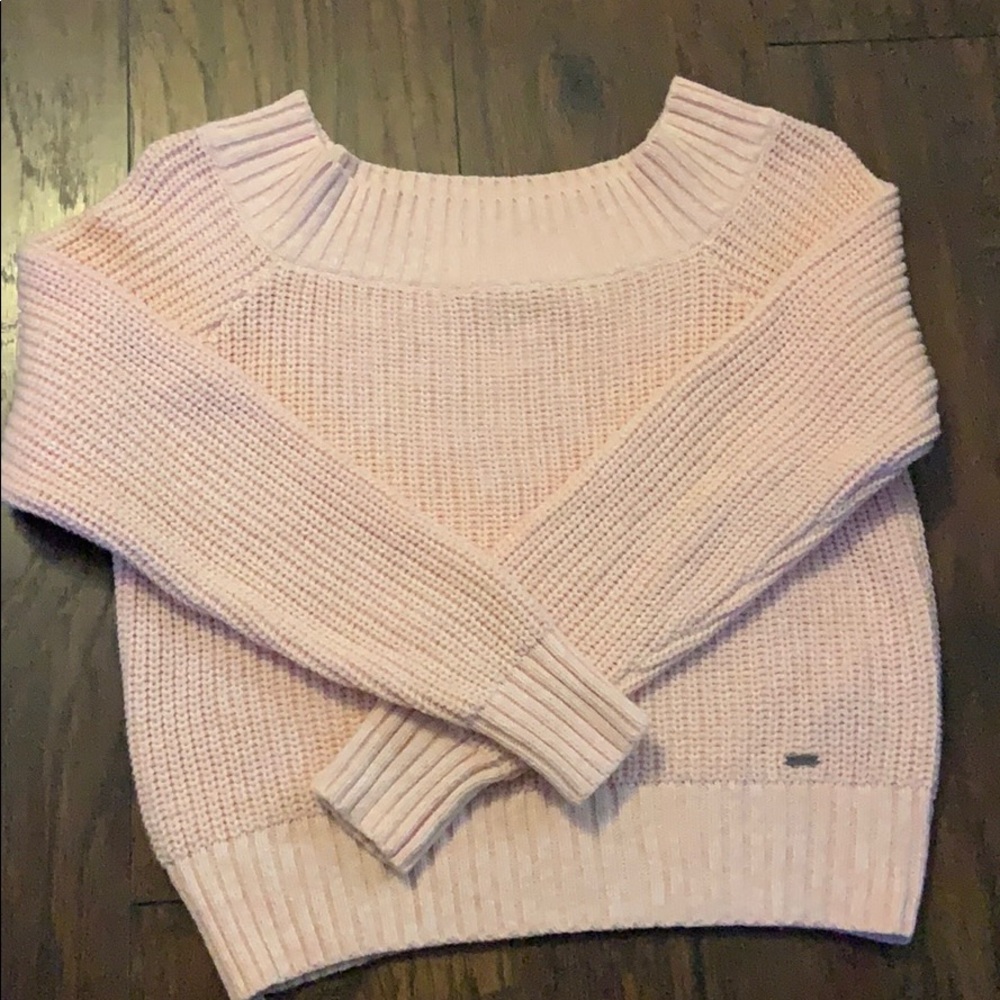 Pink Hollister Sweater